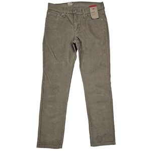 NEW Levi's 511 Corduroy Pants Men's 30x30 Beige Slim Stretch Khaki
